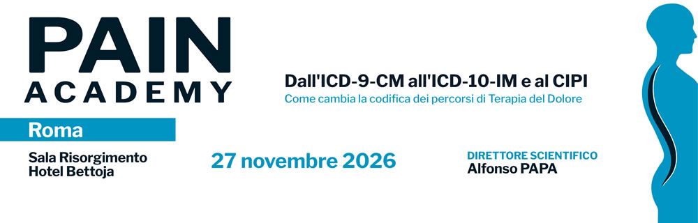 Pain Academy - Dall'ICD-9-CM all'ICD-10-IM e al CIPI