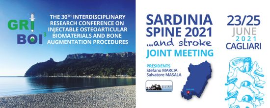 SARDINIA SPINE 2021… and stroke. JOINT MEETING / THE 30TH GRIBOI CONFERENCE SARDINIA SPINE 2021… and stroke. JOINT MEETING / THE 30TH GRIBOI CONFERENCE